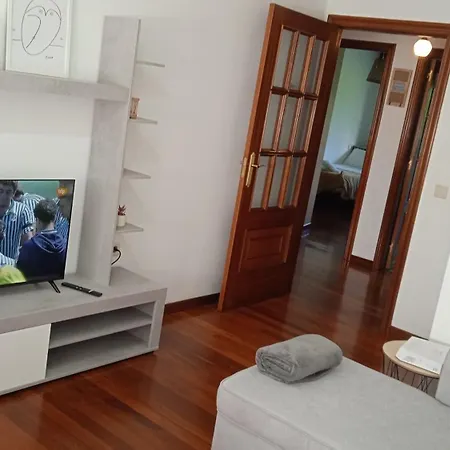 Apartamento O Portiño De # A 10 Min De Santiago *